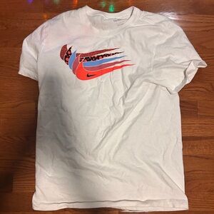 White Nike Tee
